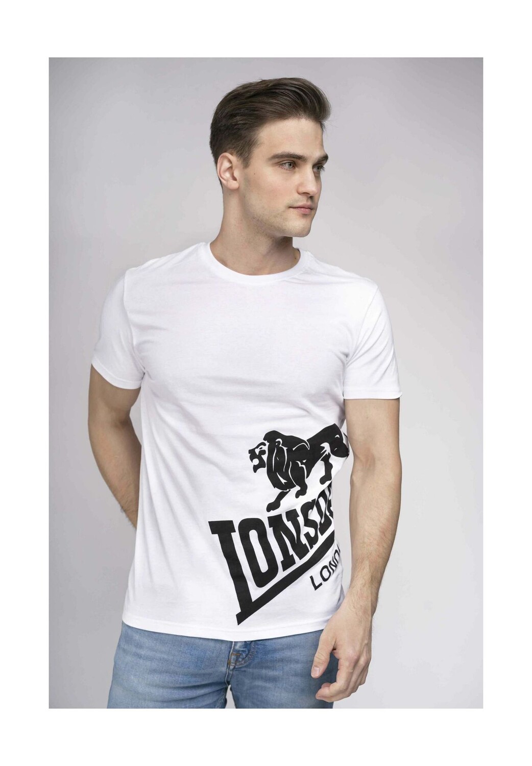 Мужская футболка обычного кроя DEREHAM LONSDALE, белый
Мужская футболка обычного кроя DEREHAM LONSDALE, белый