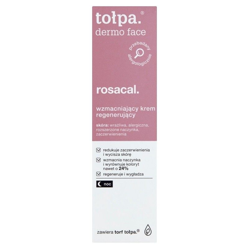 Tołpa Dermo Face Rosacal крем для лица на ночь, 40 ml
Tołpa Dermo Face Rosacal крем для лица на ночь, 40 ml