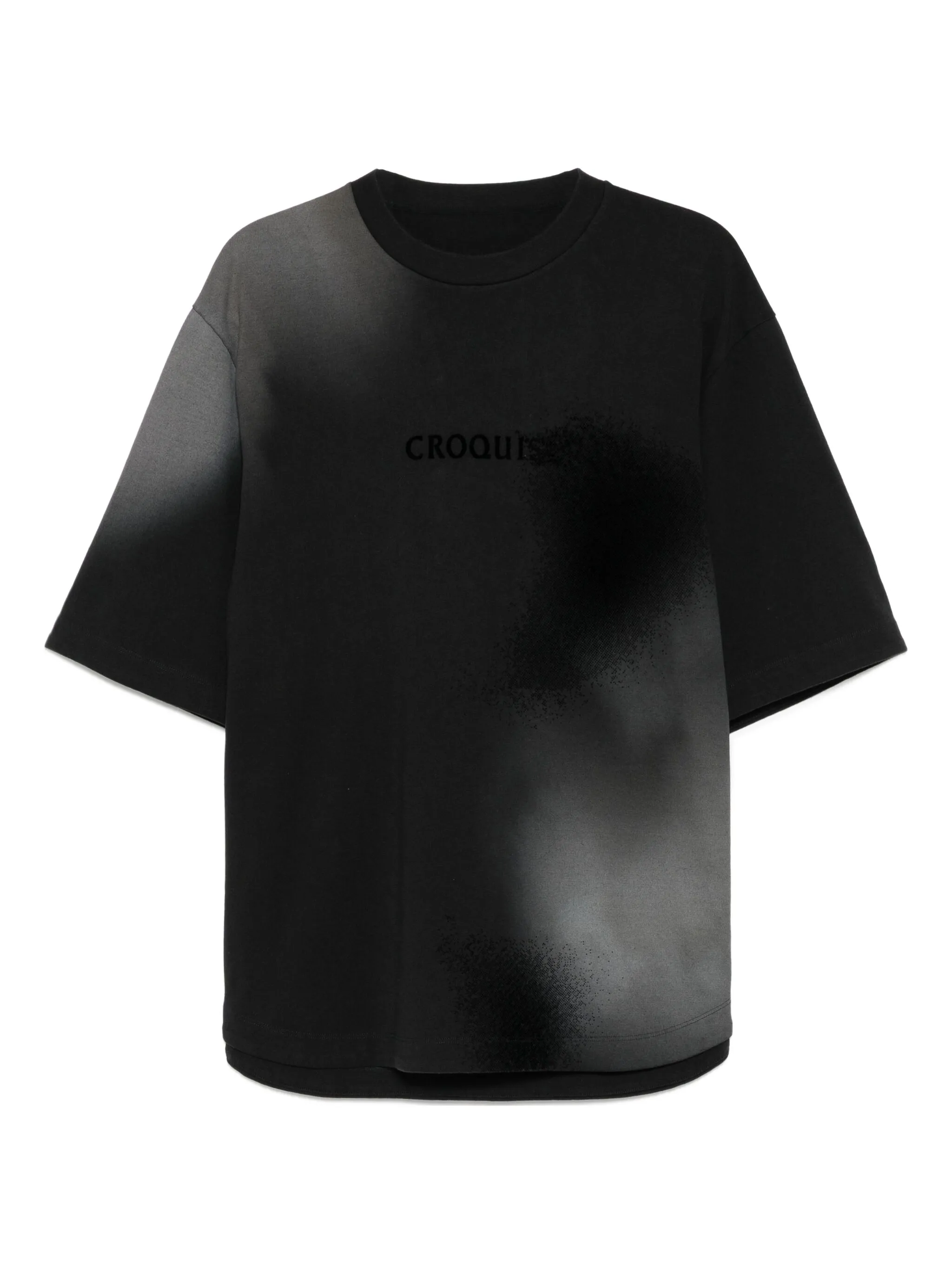 Футболка с эффектом градиента и логотипом Croquis, серый
Футболка с эффектом градиента и логотипом Croquis, серый
