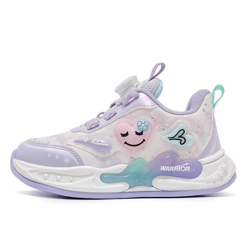 Детские кроссовки для бега Cloud Sail Series с противоскользящей подошвой, легкой амортизацией и низким верхом WARRIOR, фиолетовый
Детские кроссовки для бега Cloud Sail Series с противоскользящей подошвой, легкой амортизацией и низким верхом WARRIOR, фиолетовый