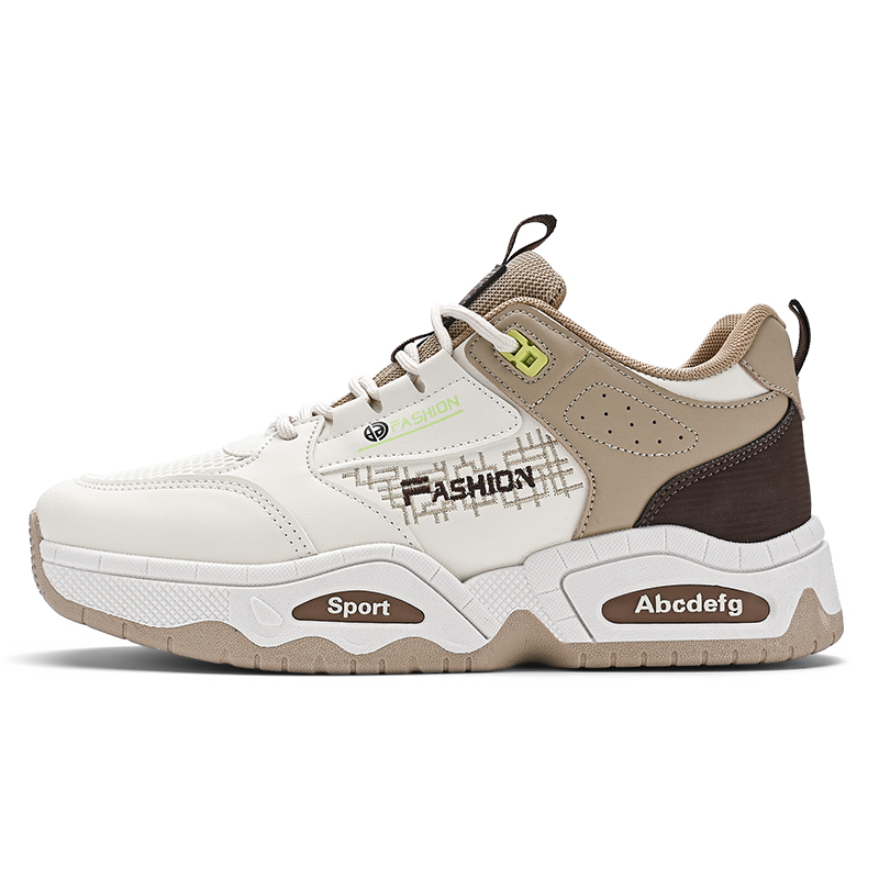 Boogie Bear Мужские повседневные кроссовки низкие бело-оранжевые/хаки/бело-зеленые, цвет Khaki 
Boogie Bear Мужские повседневные кроссовки низкие бело-оранжевые/хаки/бело-зеленые, цвет Khaki