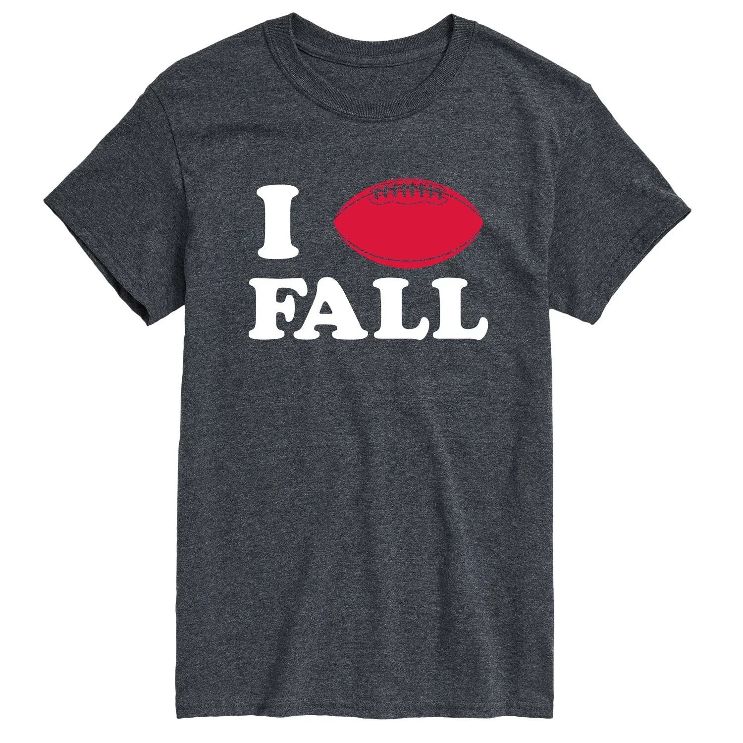 Осенняя футболка Big & Tall I Love Football Licensed Character, серый
Осенняя футболка Big & Tall I Love Football Licensed Character, серый