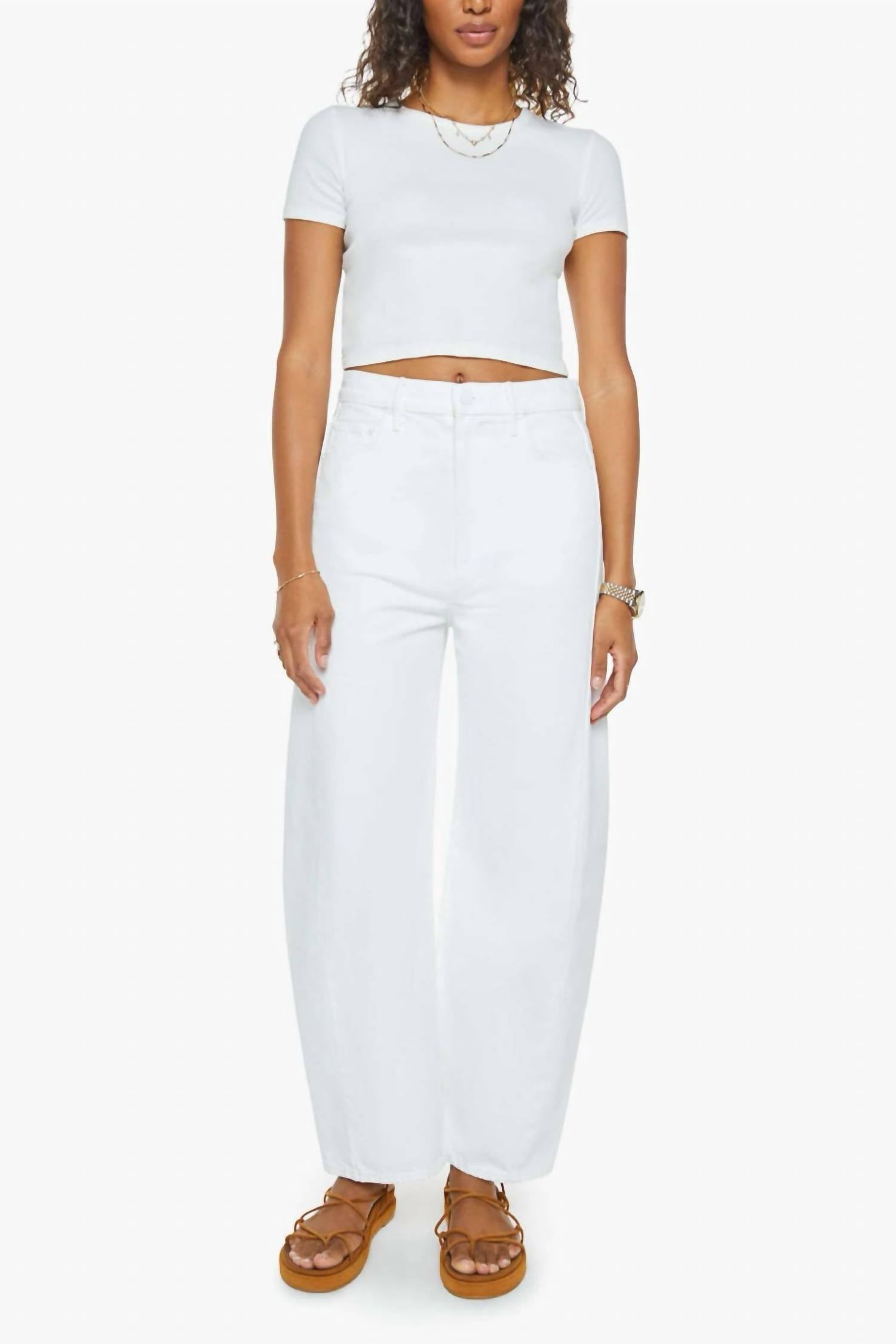 Mother Джинсы Full Pipe Ankle Jeans в стиле Picket Fence
Mother Джинсы Full Pipe Ankle Jeans в стиле Picket Fence