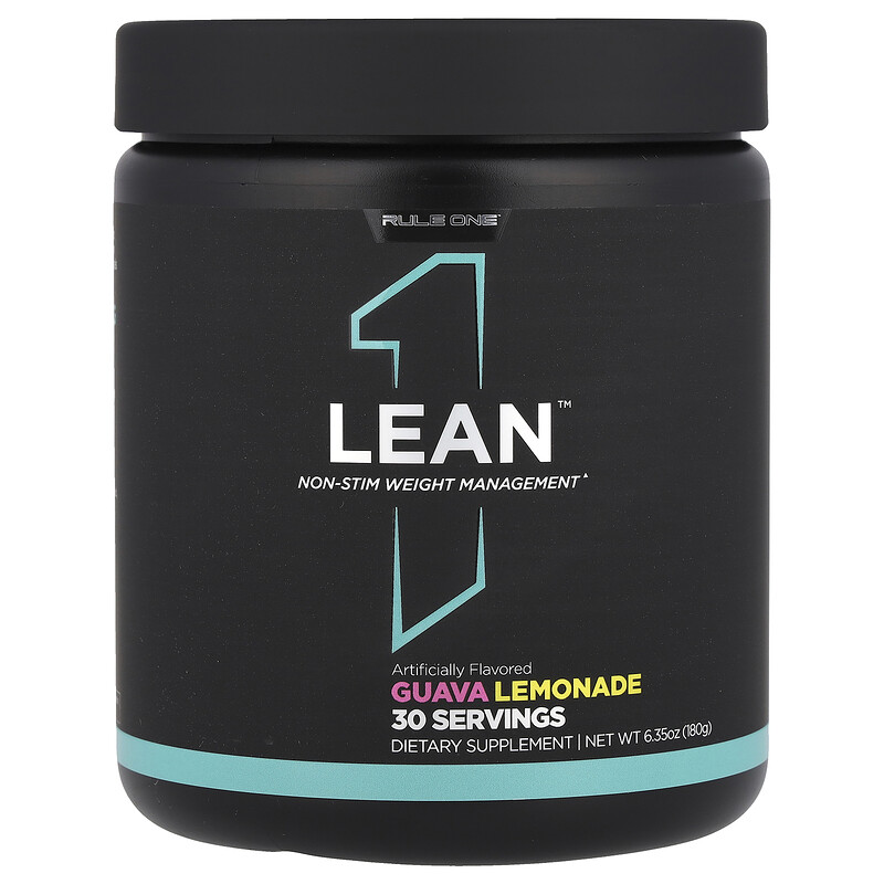 Rule One Proteins, Lean , коррекция веса без стимуляции, лимонад из гуавы, 180 г (6,35 унции)
Rule One Proteins, Lean , коррекция веса без стимуляции, лимонад из гуавы, 180 г (6,35 унции)