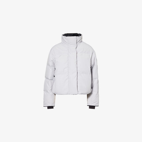 Укороченная куртка-пуховик с нашивкой-логотипом Grandview Canada Goose, серебряный
Укороченная куртка-пуховик с нашивкой-логотипом Grandview Canada Goose, серебряный