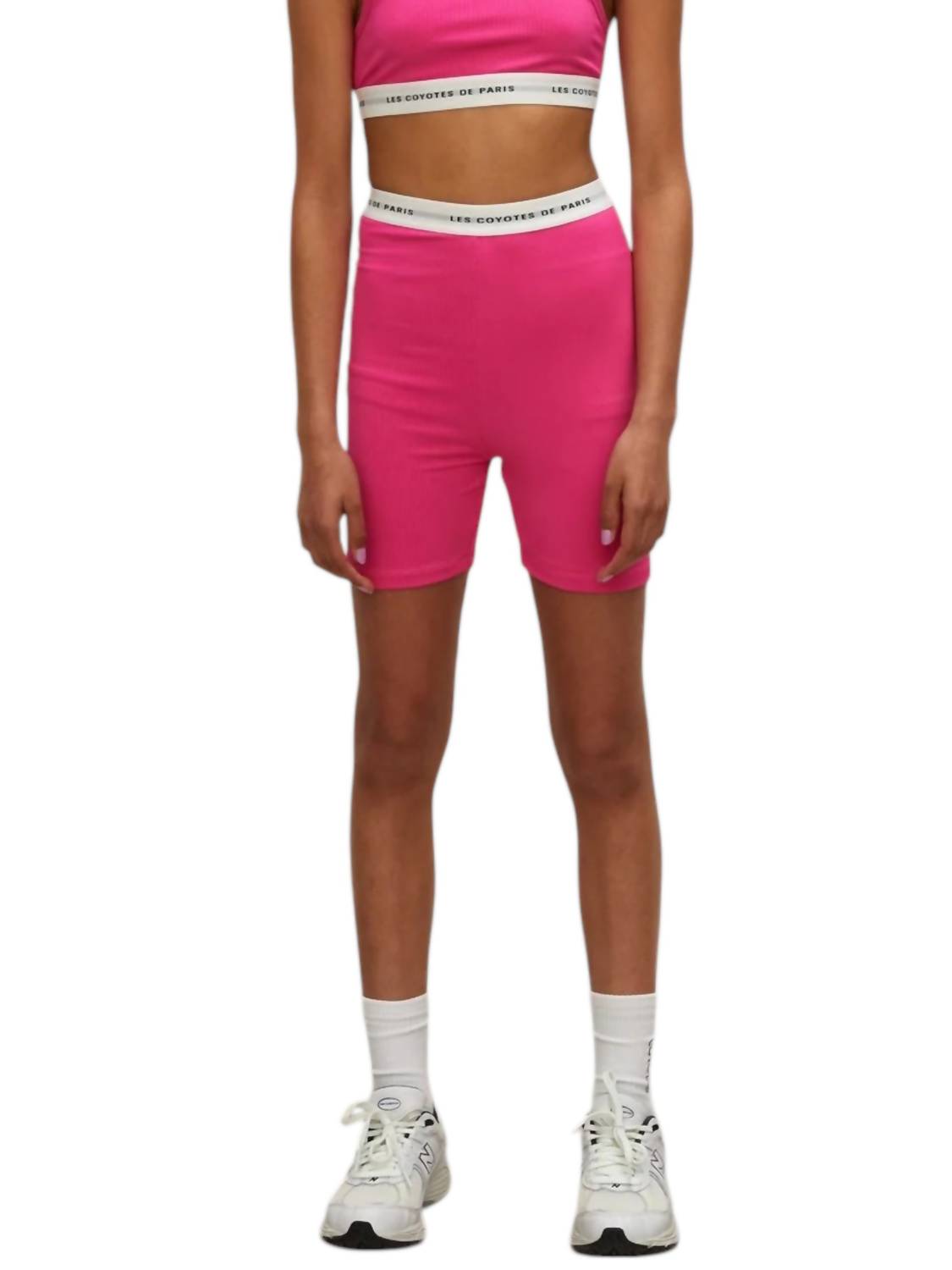 Шорты Ida Ribbed для девочек в ультра-розовом цвете Les Coyotes de Paris 
Шорты Ida Ribbed для девочек в ультра-розовом цвете Les Coyotes de Paris