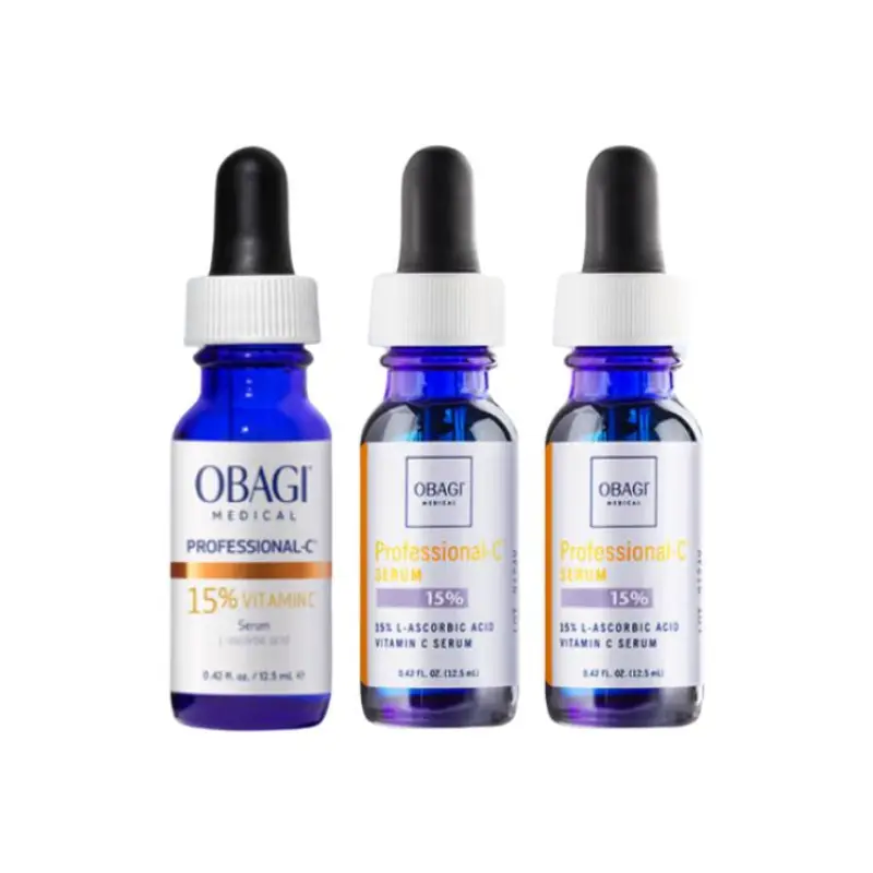 Жидкие эссенции для женщин Obagi, c15vc serums 12.5ml*3
Жидкие эссенции для женщин Obagi, c15vc serums 12.5ml*3