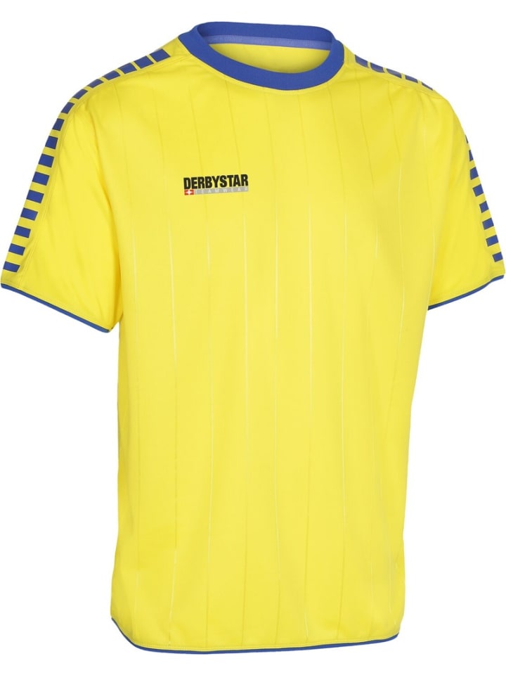 Derbystar Детская футболка «Гиперджерси» желтого цвета
Derbystar Детская футболка «Гиперджерси» желтого цвета