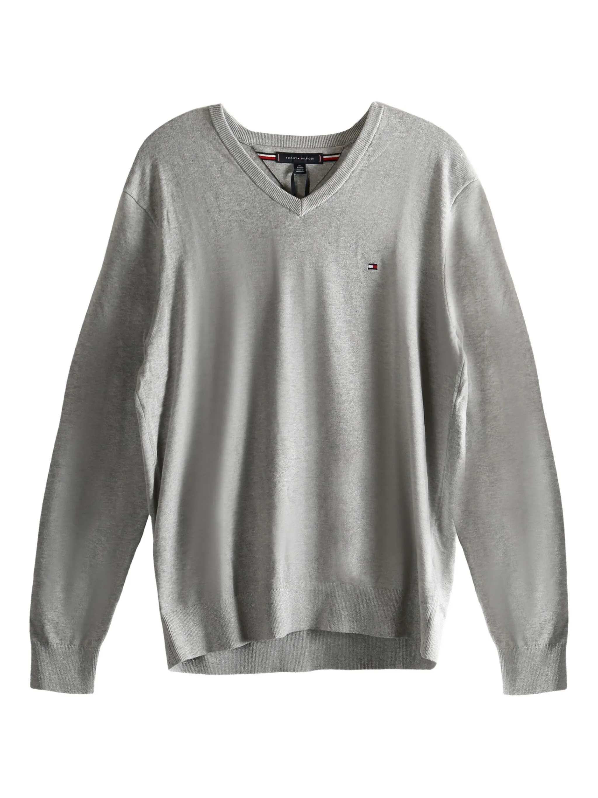 Свитер MW14745-P01 с V-образным вырезом Tommy Hilfiger, серый
Свитер MW14745-P01 с V-образным вырезом Tommy Hilfiger, серый