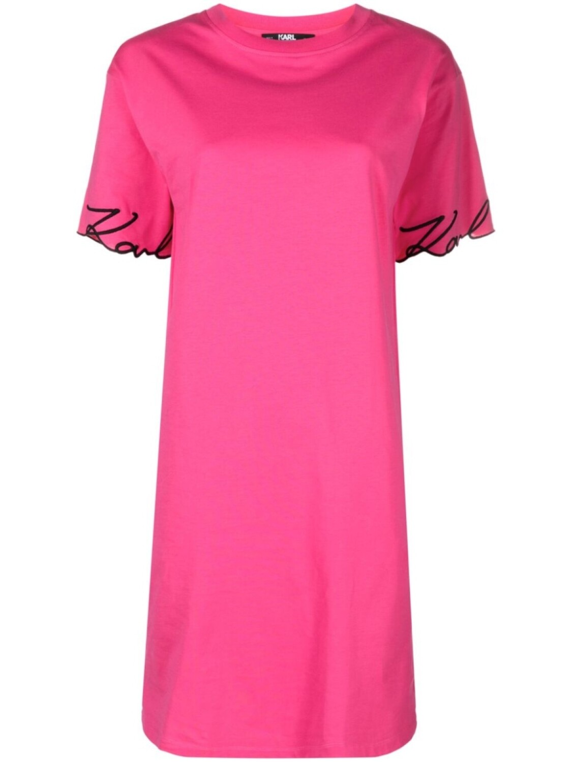 Karl Lagerfeld платье мини с вышитым логотипом, розовый
Karl Lagerfeld платье мини с вышитым логотипом, розовый