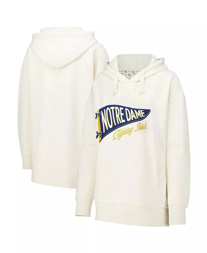 Женская кремовая толстовка с капюшоном Notre Dame Fighting Irish Marni Pressbox
Женская кремовая толстовка с капюшоном Notre Dame Fighting Irish Marni Pressbox