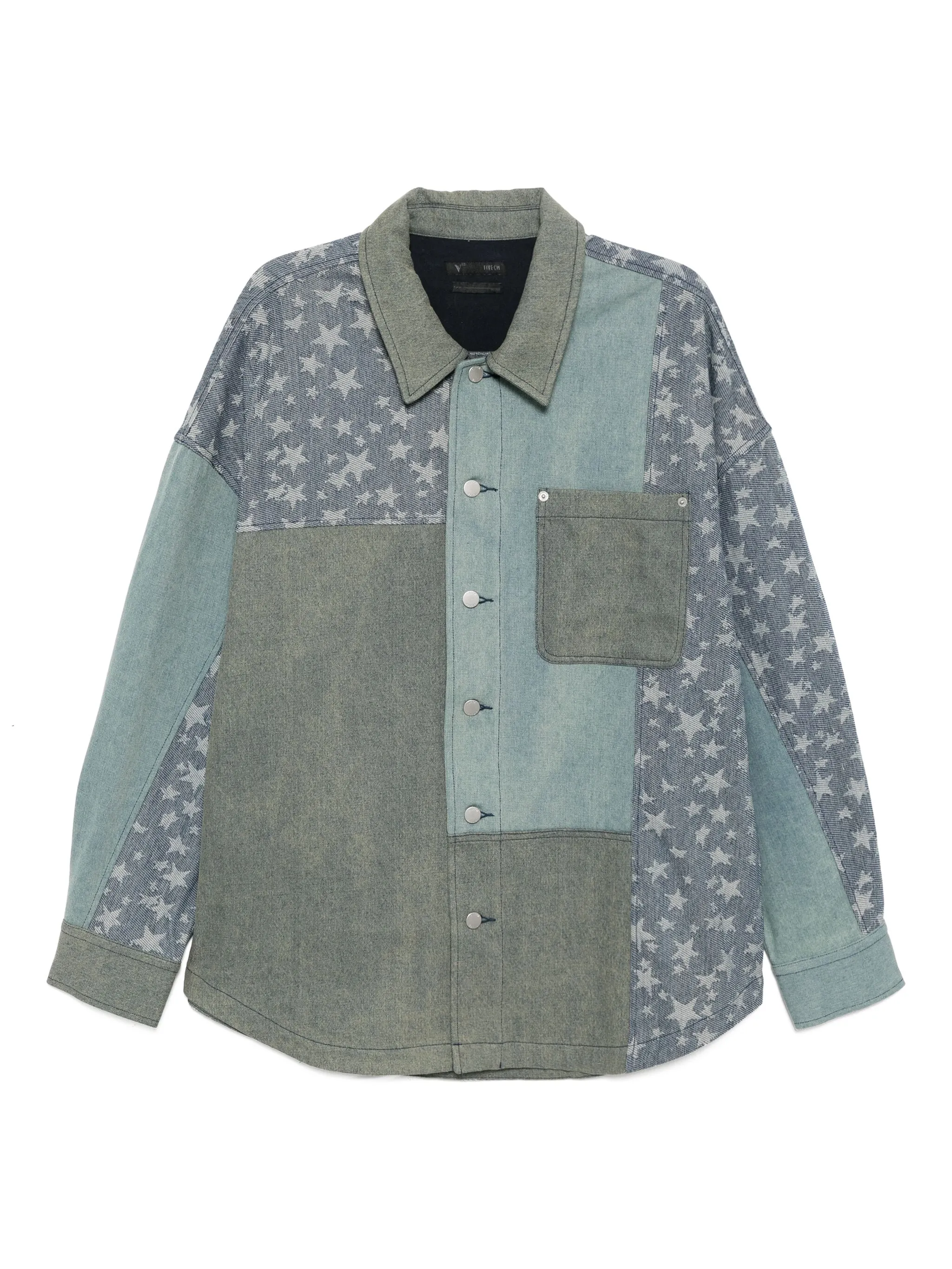 Джинсовая куртка с нашивками Five Cm, синий
Джинсовая куртка с нашивками Five Cm, синий