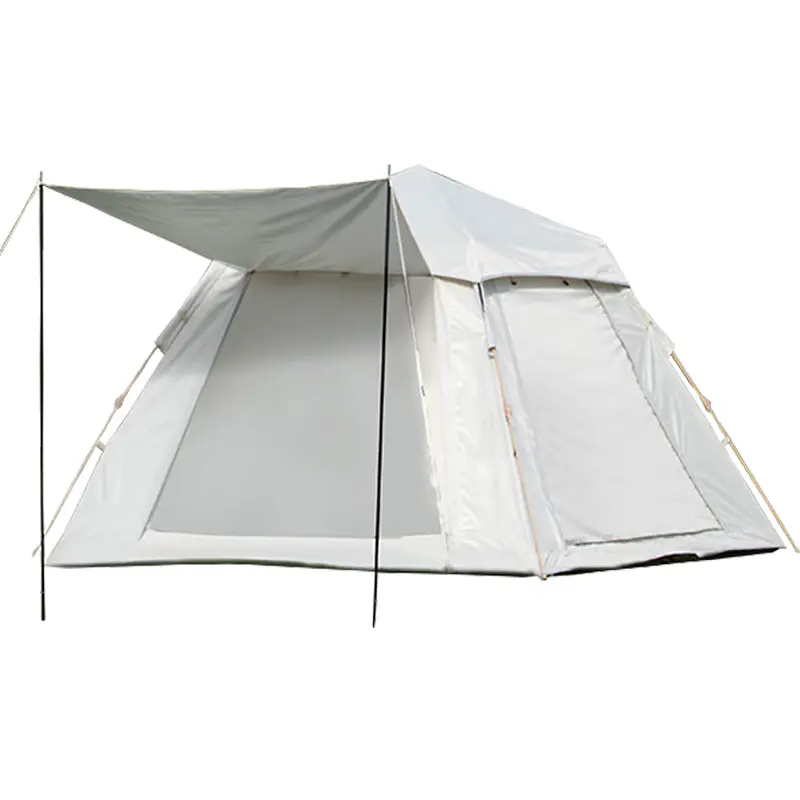 Быстро открывающаяся палатка производства Jingdong в прихожей, большая модель, не требует установки, снаряжение для кемпинга на открытом воздухе, одна комната и одна гостиная, солнцезащитный козырек и защита от солнца.
Быстро открывающаяся палатка производства Jingdong в прихожей, большая модель, не требует установки, снаряжение для кемпинга на открытом воздухе, одна комната и одна гостиная, солнцезащитный козырек и защита от солнца.