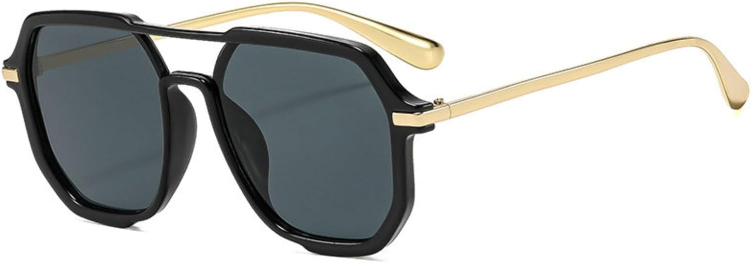 Willochra Модные большие солнцезащитные очки-пилот для женщин и мужчин, ретро, большие круглые, трендовые солнцезащитные очки, винтажные очки, защита от ультрафиолета UV400, C1
Willochra Модные большие солнцезащитные очки-пилот для женщин и мужчин, ретро, большие круглые, трендовые солнцезащитные очки, винтажные очки, защита от ультрафиолета UV400, C1