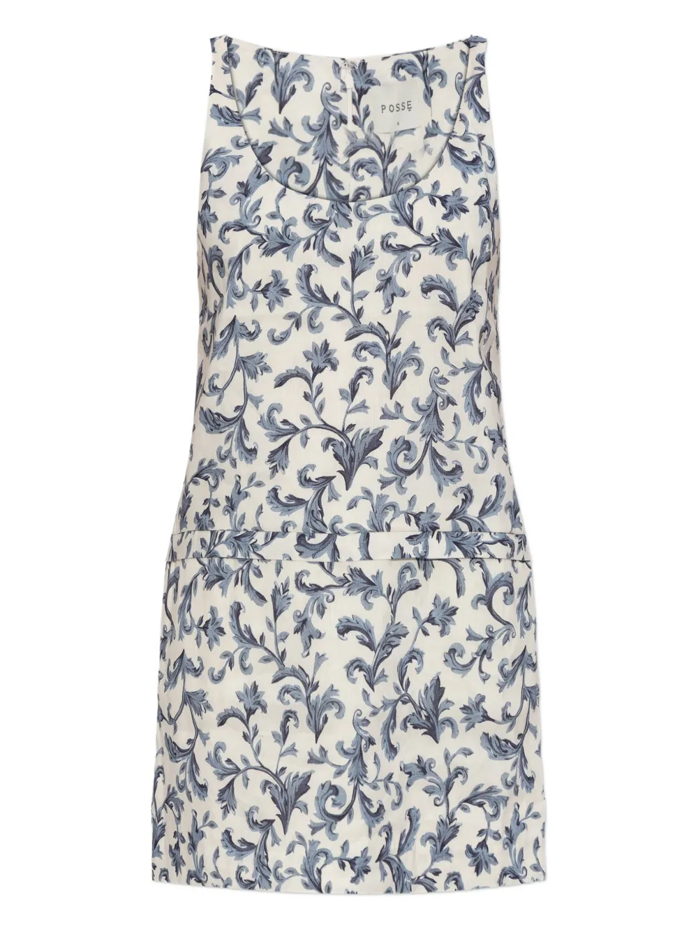 Мини-платье с барочным принтом Rue Posse, белый
Мини-платье с барочным принтом Rue Posse, белый