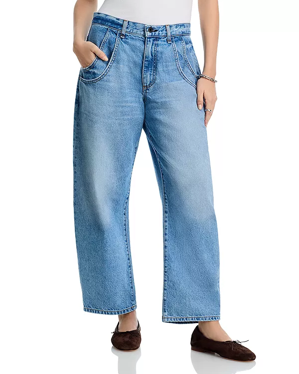 Джинсы Lenox с высокой посадкой и бочкообразной формой, цвет «блондинка» Askk Ny, фиолетовый
Джинсы Lenox с высокой посадкой и бочкообразной формой, цвет «блондинка» Askk Ny, фиолетовый