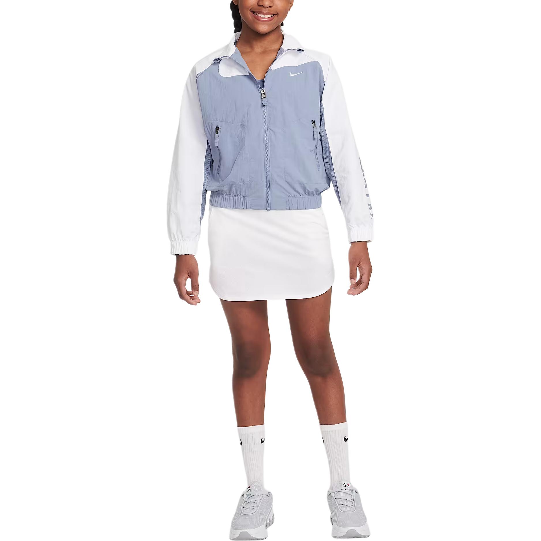 Nike Куртка Sportswear серый сланец синий для подростков
Nike Куртка Sportswear серый сланец синий для подростков