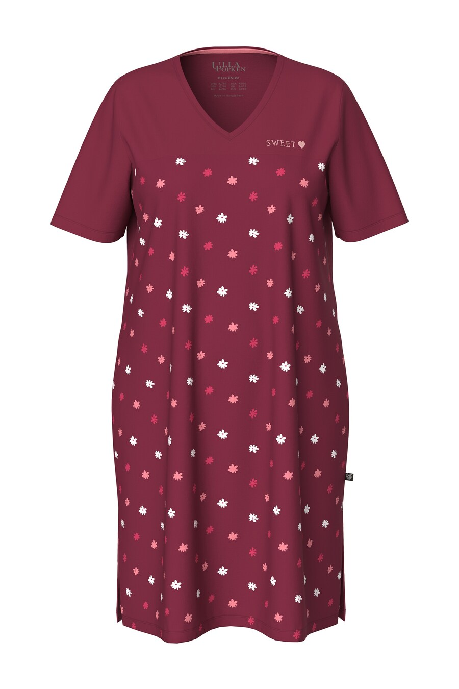 Ночная рубашка Ulla Popken, Wine Red
Ночная рубашка Ulla Popken, Wine Red