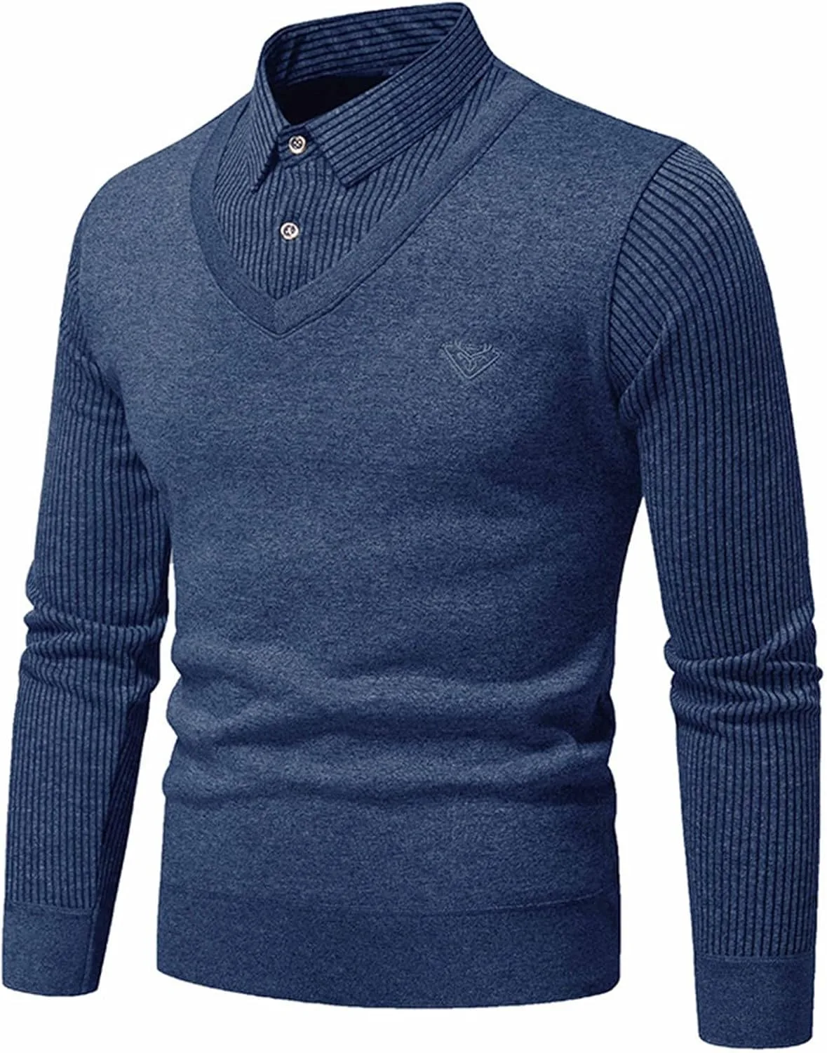 Мужской свитер с воротником и пуговицами AQAYL
Мужской свитер с воротником и пуговицами AQAYL