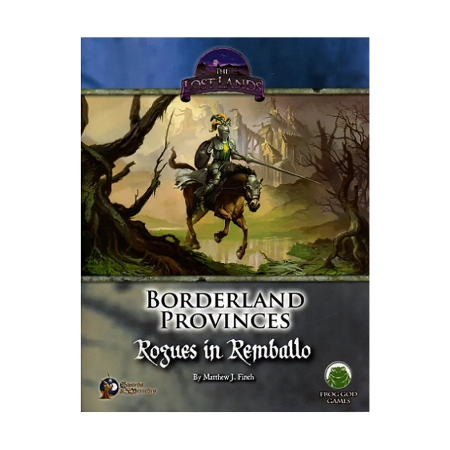 Модуль Borderland Provinces - Rogues in Remballo (Limited Edition) (Swords & Wizardry), Lost Lands - Modules (Swords & Wizardry)
Модуль Borderland Provinces - Rogues in Remballo (Limited Edition) (Swords & Wizardry), Lost Lands - Modules (Swords & Wizardry)