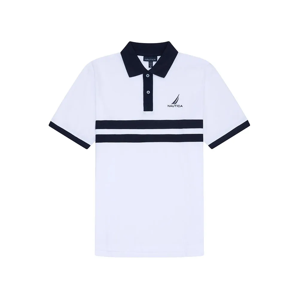 Поло с коротким рукавом Nautica N1K01378, белый
Поло с коротким рукавом Nautica N1K01378, белый