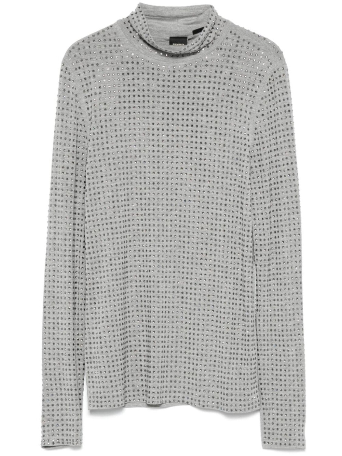 PINKO топ, украшенный стразами, серый
PINKO топ, украшенный стразами, серый