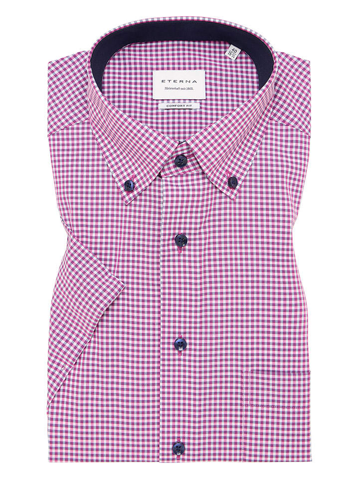 Eterna Рубашка - удобный крой - розового цвета
Eterna Рубашка - удобный крой - розового цвета