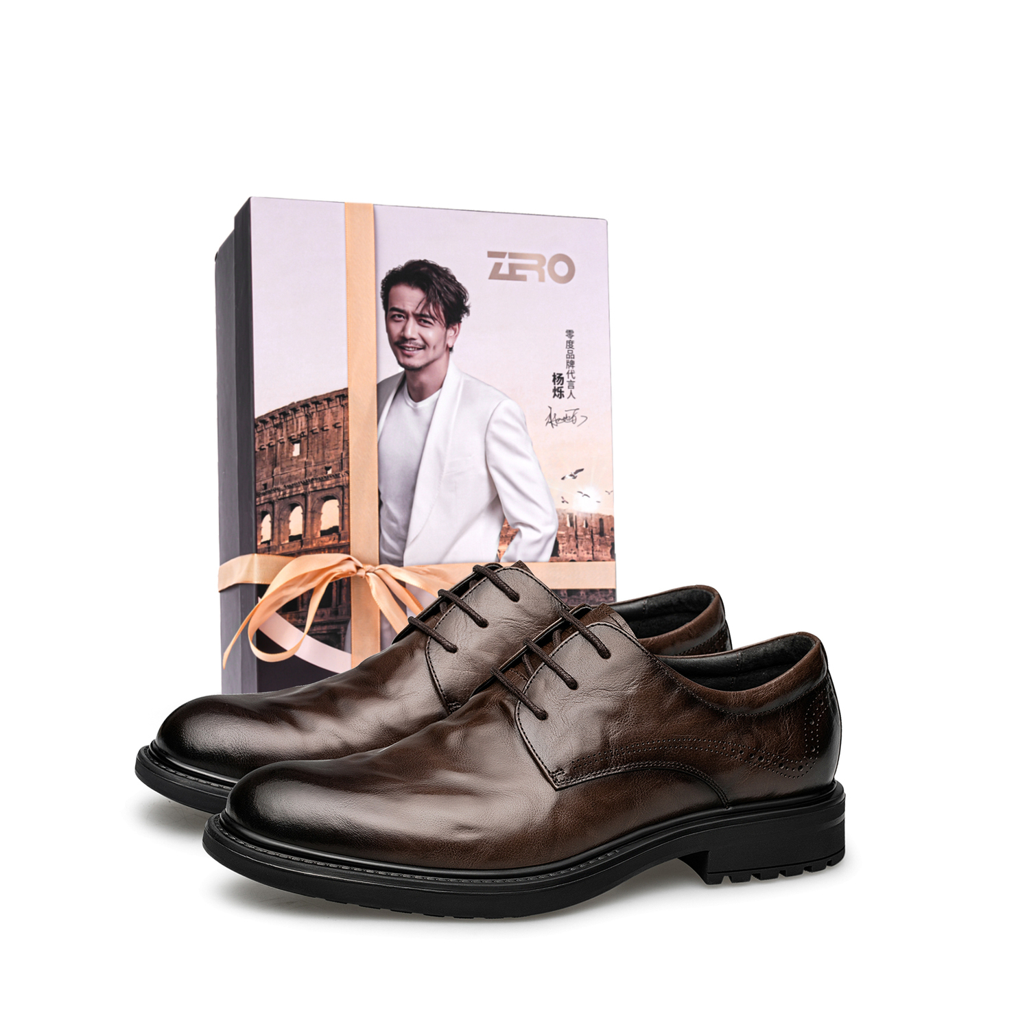 ZRO Свежие классические мужские туфли - тёмно-коричневые, цвет Dark Brown
ZRO Свежие классические мужские туфли - тёмно-коричневые, цвет Dark Brown