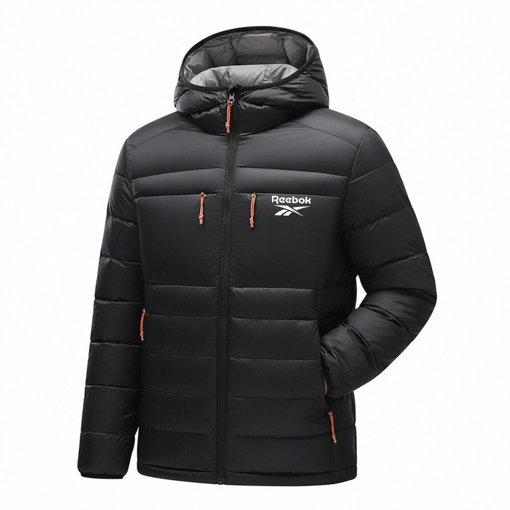 Пуховик Unisex с капюшоном, легкий, стеганый Reebok, черный
Пуховик Unisex с капюшоном, легкий, стеганый Reebok, черный