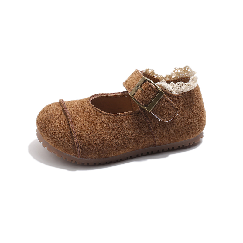 Низкие детские кожаные туфли для детей 3–7 лет TONYBEAR, коричневый 
Низкие детские кожаные туфли для детей 3–7 лет TONYBEAR, коричневый