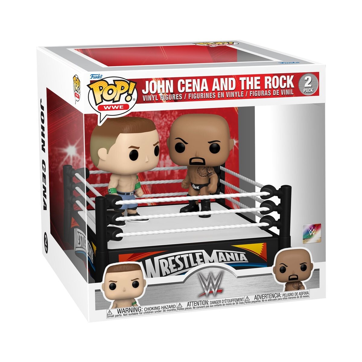 Funko POP! Момент: WWE — Джон Сина против Рока — (2012) — Коллекционная виниловая фигурка — Идея подарка — Официальные товары — Игрушки для детей и взрослых — Любители спорта — Коллекционная кукла
Funko POP! Момент: WWE — Джон Сина против Рока — (2012) — Коллекционная виниловая фигурка — Идея подарка — Официальные товары — Игрушки для детей и взрослых — Любители спорта — Коллекционная кукла