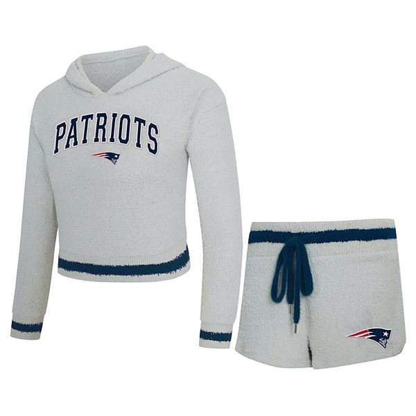 Женский комплект Concepts Sport Gray New England Patriots Whitley: худи с длинным рукавом и шорты Unbranded
Женский комплект Concepts Sport Gray New England Patriots Whitley: худи с длинным рукавом и шорты Unbranded