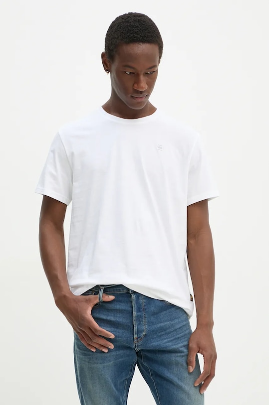 Хлопковая футболка G-Star, белый
Хлопковая футболка G-Star, белый