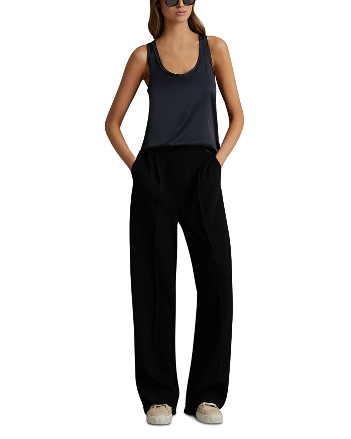 Эдем Широкие Брюки REISS, черный
Эдем Широкие Брюки REISS, черный