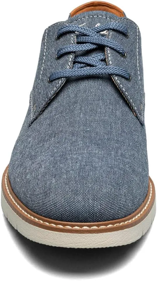 Мужские оксфорды Florsheim Vibe из холщовой ткани с однотонным носком, синий
Мужские оксфорды Florsheim Vibe из холщовой ткани с однотонным носком, синий
