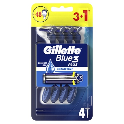 Одноразовая бритва Blue3 Plus Comfort 3+1 шт Gillette
Одноразовая бритва Blue3 Plus Comfort 3+1 шт Gillette