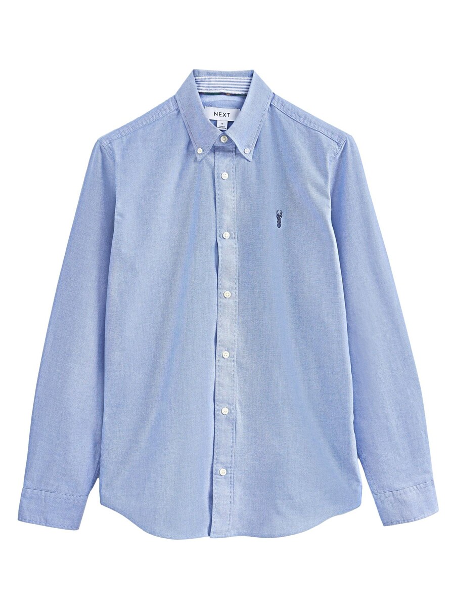 Приталенная рубашка на пуговицах Next, темно-синий
Приталенная рубашка на пуговицах Next, темно-синий