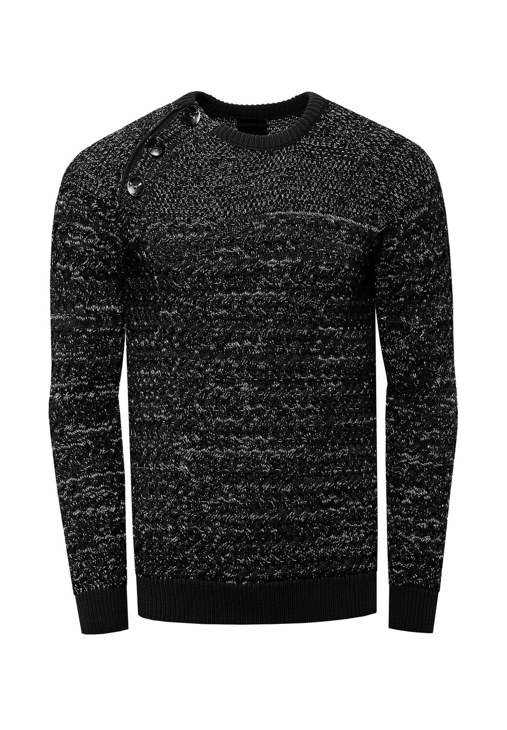 Свитер с модными пуговицами RUSTY NEAL, черный
Свитер с модными пуговицами RUSTY NEAL, черный