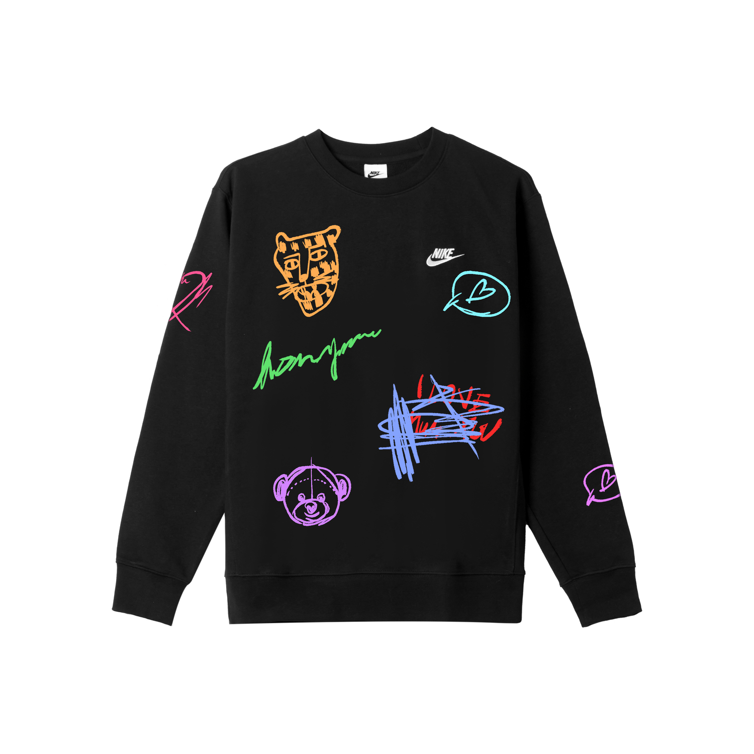 Мужская спортивная толстовка Nike, черный
Мужская спортивная толстовка Nike, черный