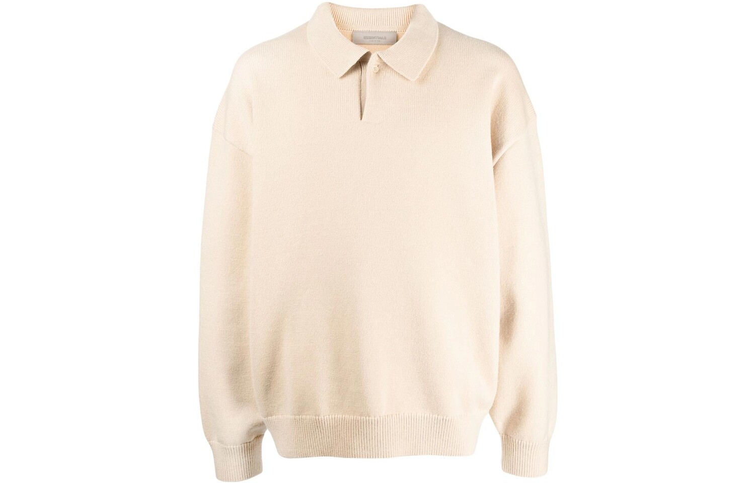 Поло с длинными рукавами Fear Of God Essentials, бежевый
Поло с длинными рукавами Fear Of God Essentials, бежевый