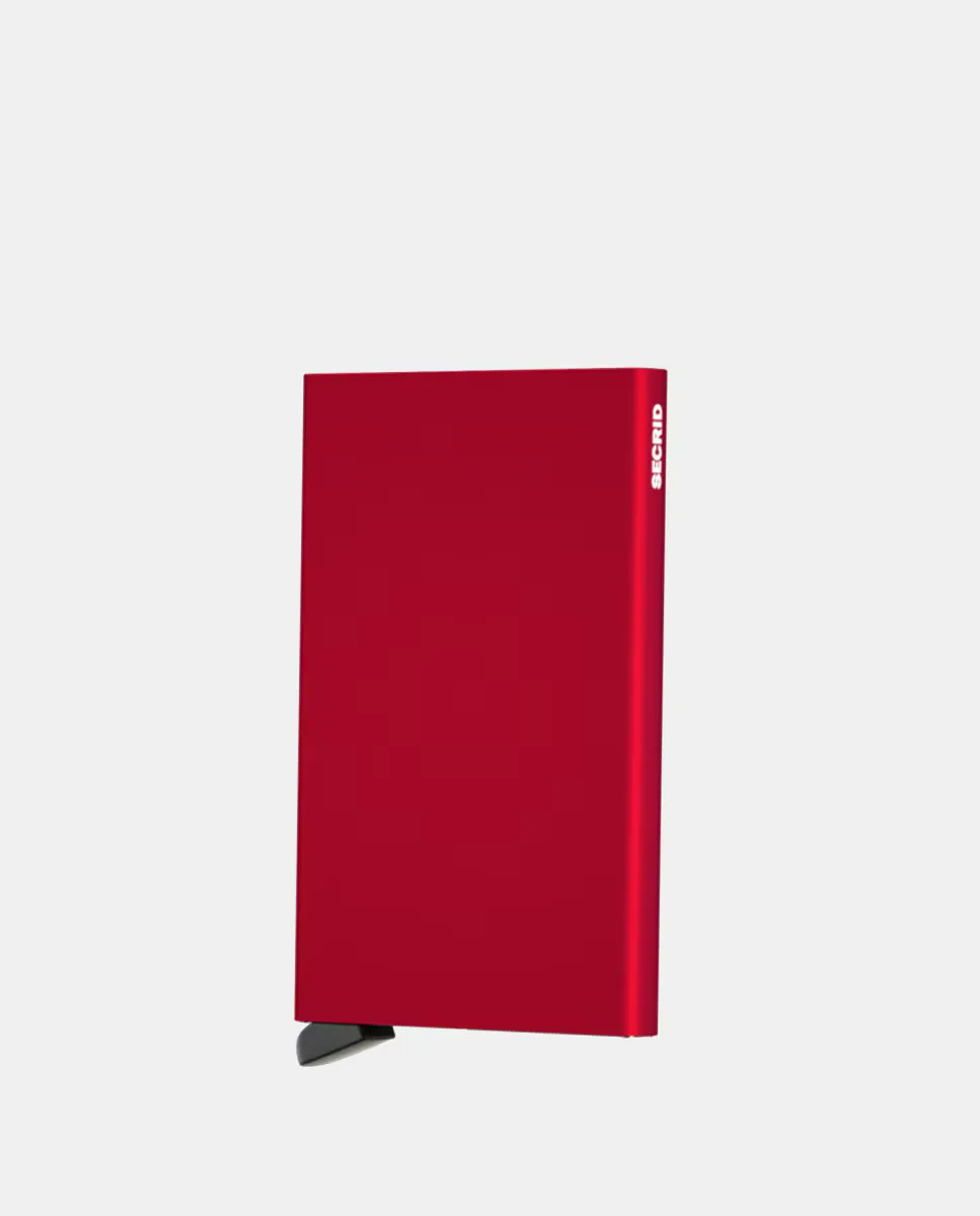 Алюминиевый держатель для карт Secrid, красный
Алюминиевый держатель для карт Secrid, красный