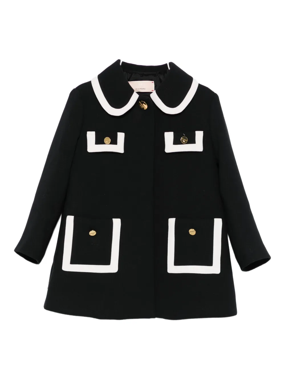 Пальто на молнии Elisabetta Franchi La Mia Bambina, черный
Пальто на молнии Elisabetta Franchi La Mia Bambina, черный
