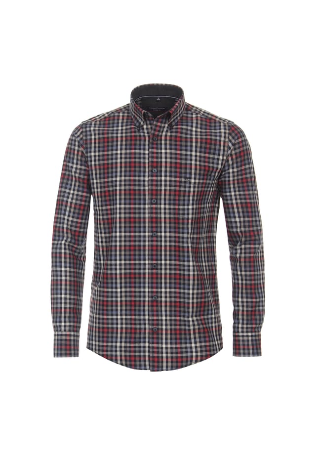 Рубашка фланелевая свободного покроя в клетку Casamoda, красный
Рубашка фланелевая свободного покроя в клетку Casamoda, красный