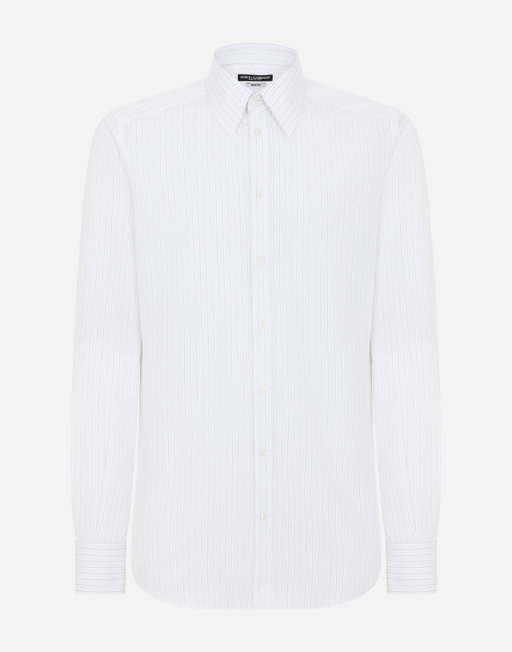 Рубашка из хлопка в полоску приталенного кроя martini Dolce & Gabbana, мультиколор
Рубашка из хлопка в полоску приталенного кроя martini Dolce & Gabbana, мультиколор