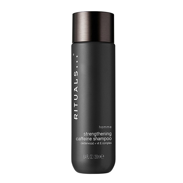 Шампунь для кожи головы и волос для мужчин homme strengthening caffeine shampoo Rituals, 250 мл
Шампунь для кожи головы и волос для мужчин homme strengthening caffeine shampoo Rituals, 250 мл