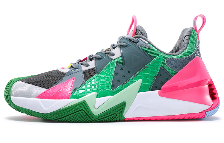 Баскетбольные кроссовки мужские низкие Castle серые/травянисто-зеленые Peak
Баскетбольные кроссовки мужские низкие Castle серые/травянисто-зеленые Peak