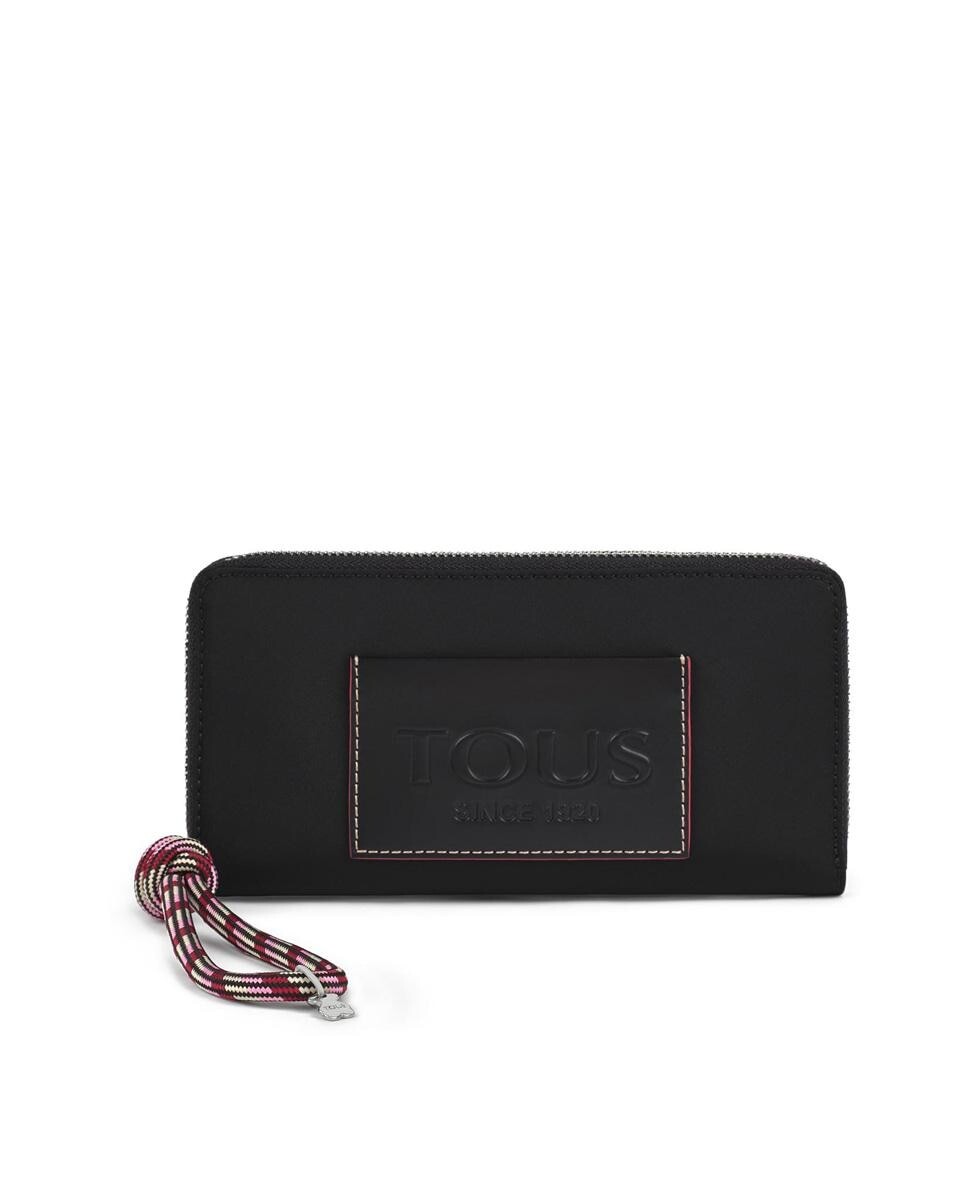 Черный женский кошелек Medium Empire Soft на шнурке Tous, черный
Черный женский кошелек Medium Empire Soft на шнурке Tous, черный