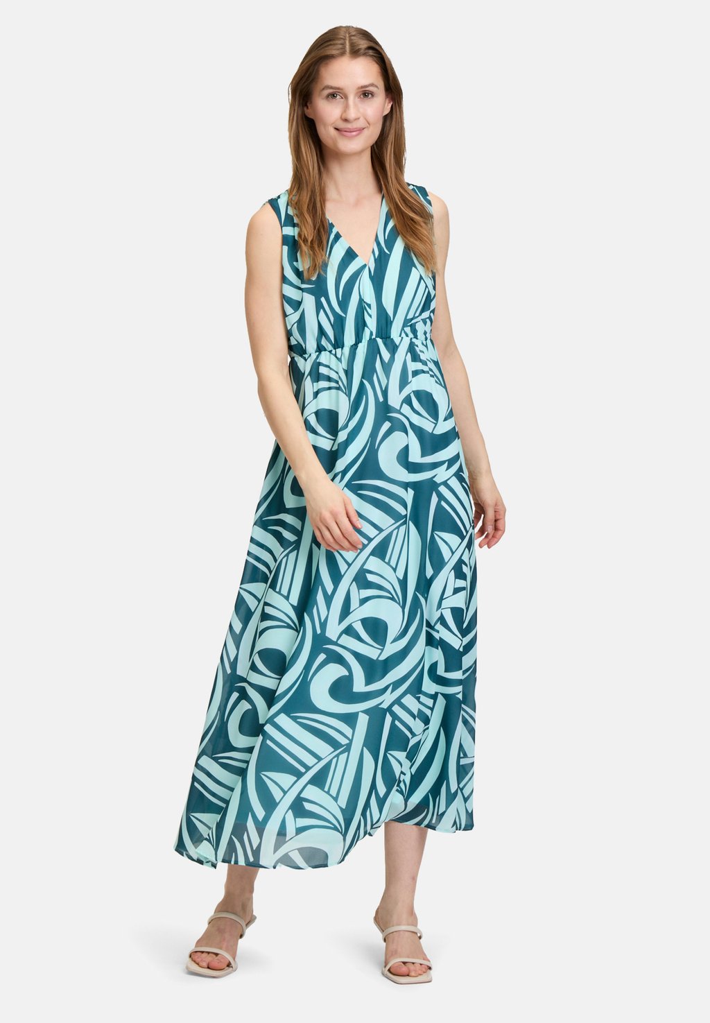 Платье макси Betty & Co, бирюзовый
Платье макси Betty & Co, бирюзовый