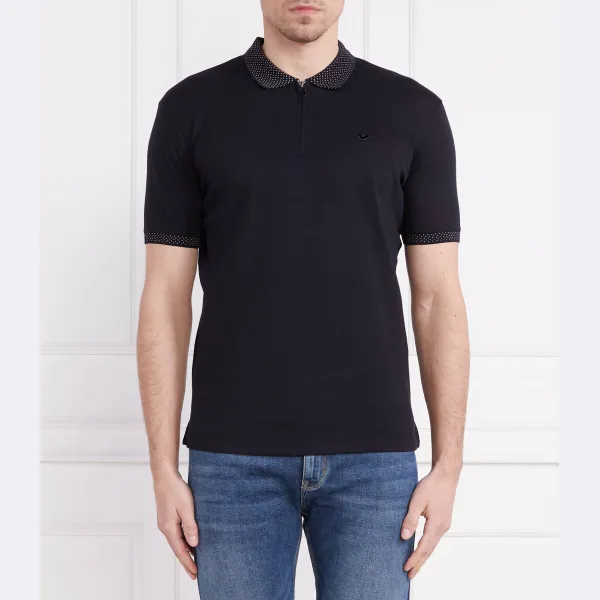 Рубашка поло стандартного кроя Emporio Armani, синий
Рубашка поло стандартного кроя Emporio Armani, синий