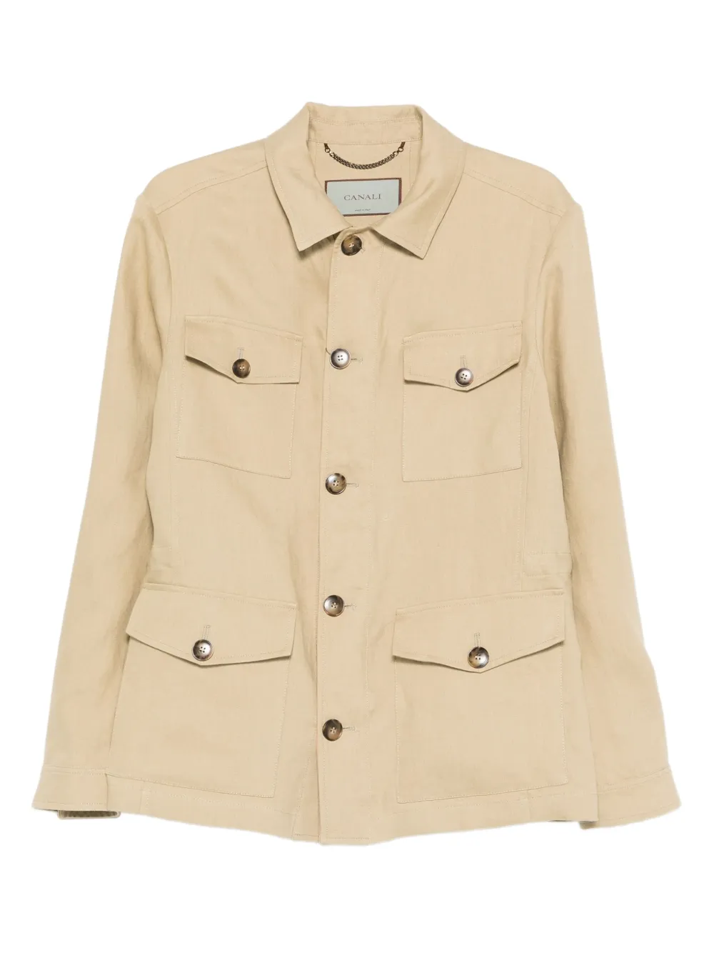 Куртка с карманами-клапанами Canali, нейтральный
Куртка с карманами-клапанами Canali, нейтральный